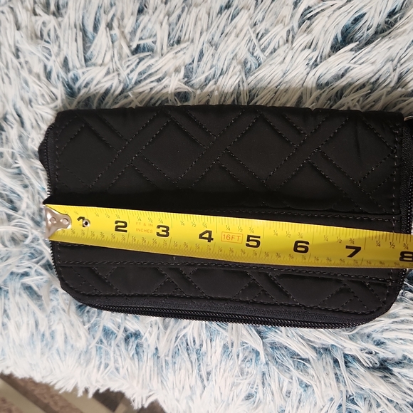 Vera Bradley Wristlet wallet |black| - Picture 4 of 5